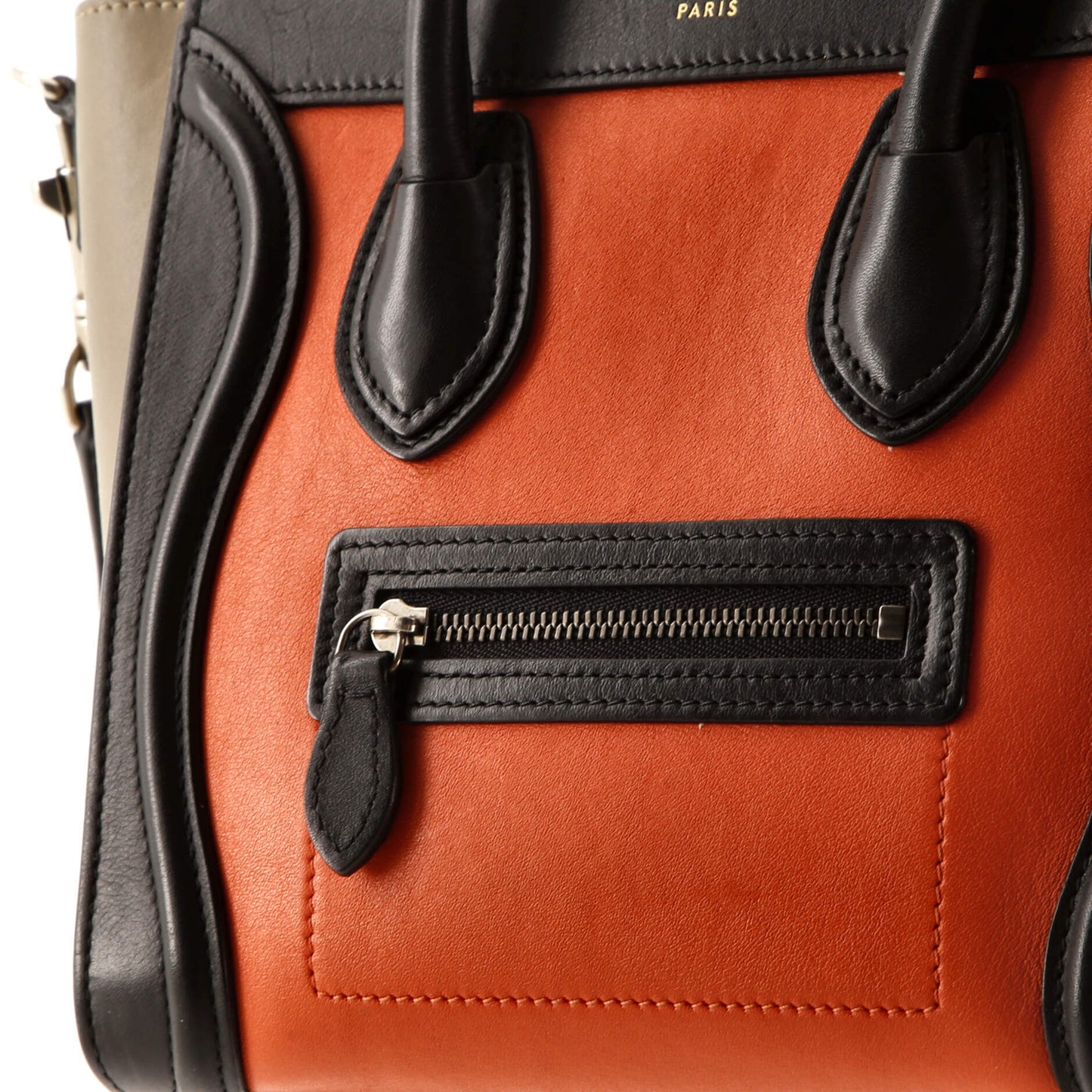 Celine Luggage Bag Smooth Leather Nano