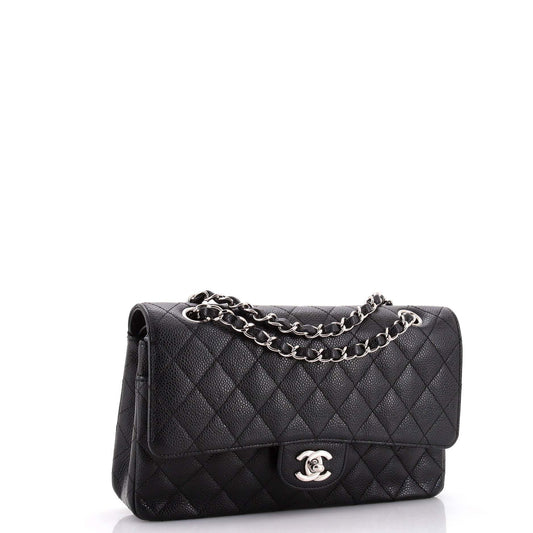 【極美品】CHANELキャビアスキン ショルダーバッグ