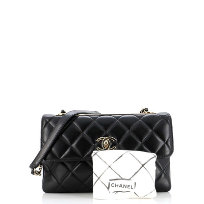【未使用同様】CHANEL CCトレンディ ラムスキン