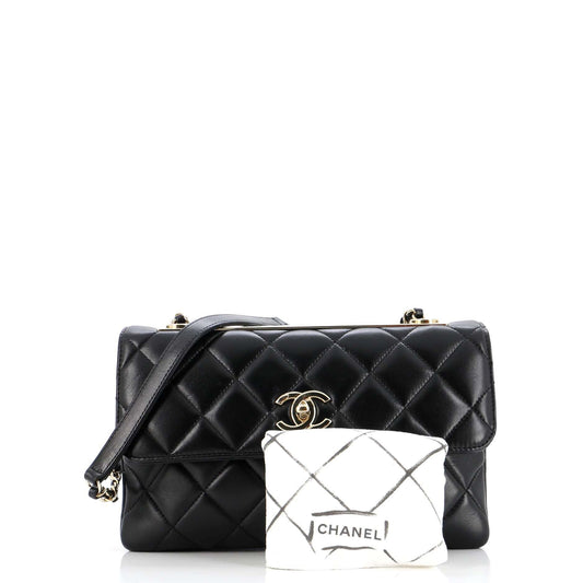 【未使用同様】CHANEL CCトレンディ ラムスキン