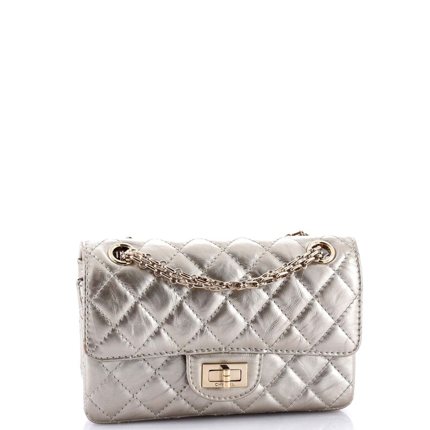 CHANEL 復刻版 2.55 エイジドカーフスキン ミニ