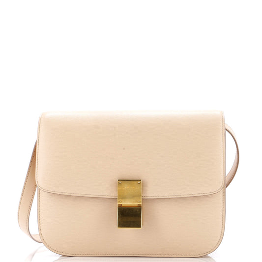 Celine Classic Box Bag Grainy Leather Medium