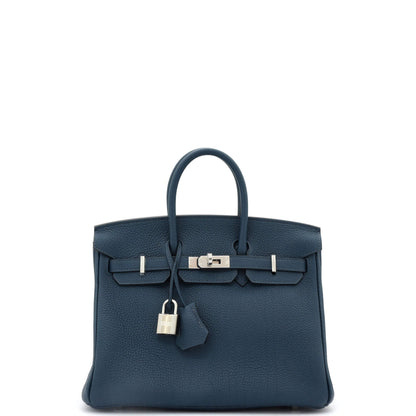HERMESバーキン ブルートゴ 25 ブルードプリュス