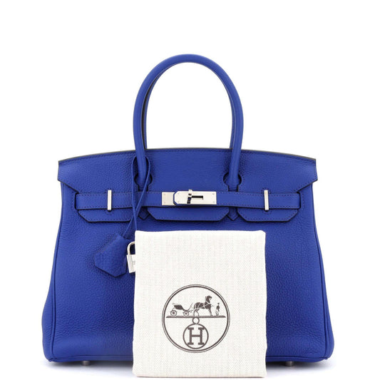 HERMESバーキン ブルー トゴ 30
