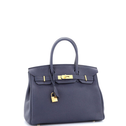 HERMESバーキン ブルー トゴ 30
