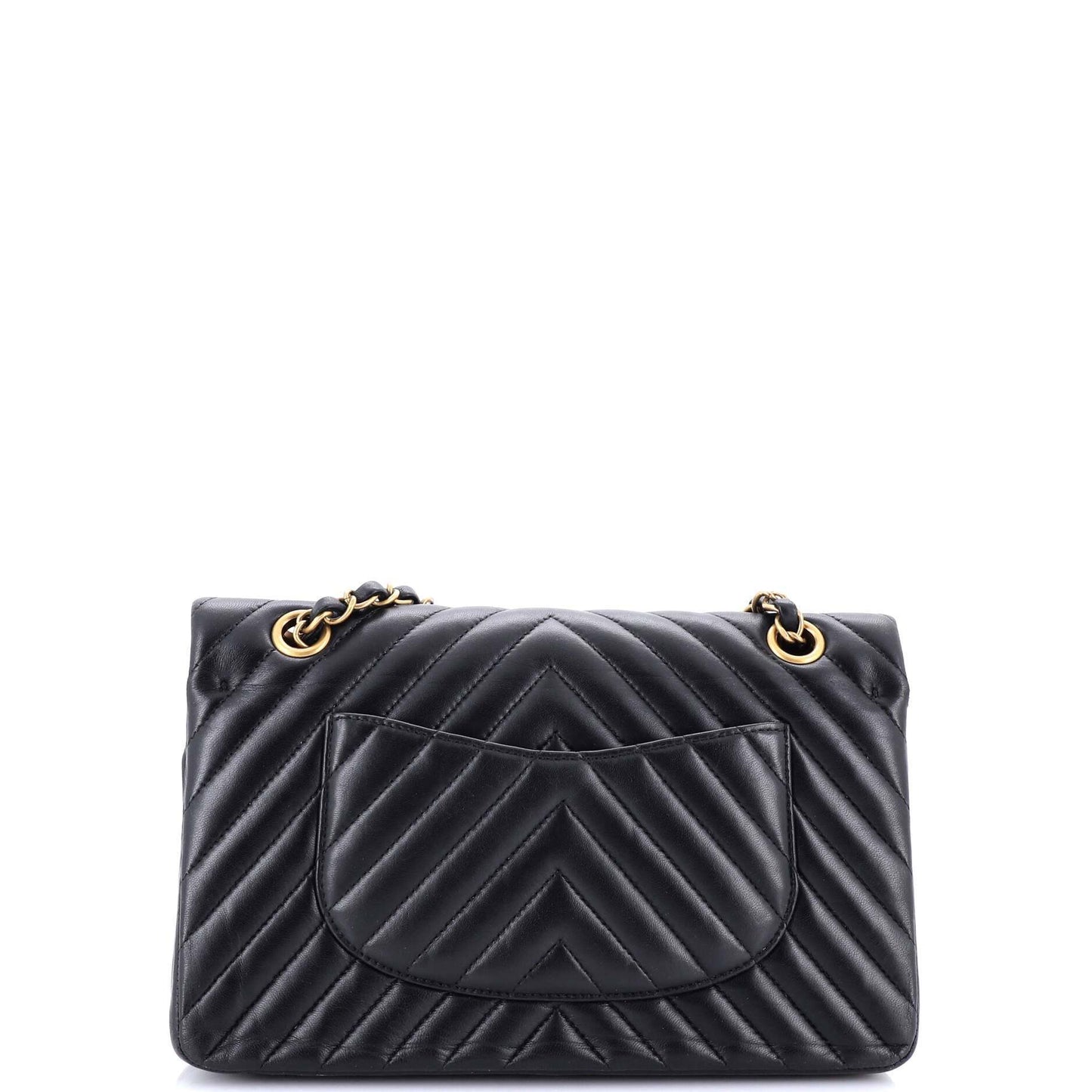 CHANELシェブロン ショルダーバッグ