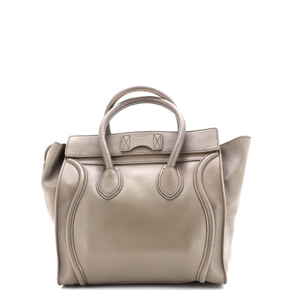 Celine Luggage Bag Smooth Leather Mini