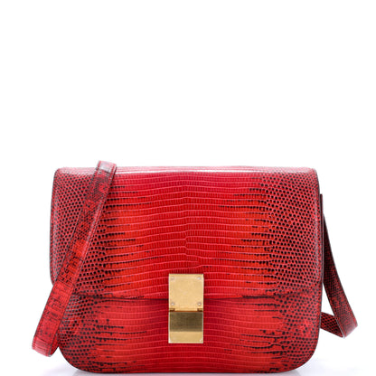 Celine Classic Box Bag Lizard Medium