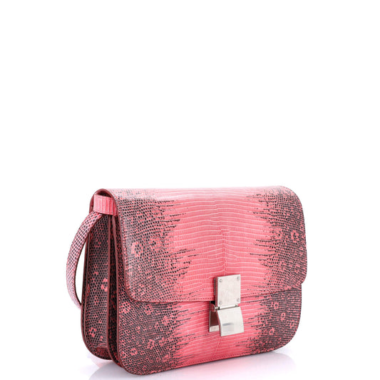 Celine Classic Box Bag Lizard Medium