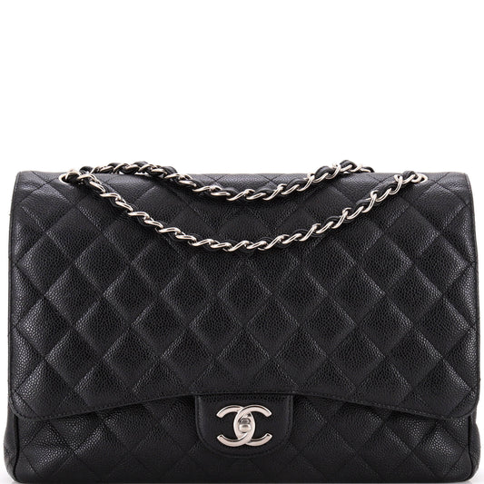 CHANELキャビアスキン マキシ