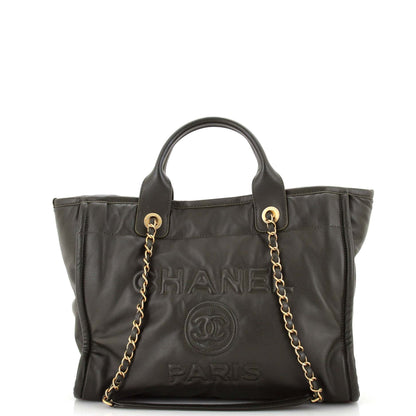 CHANELドーヴィル カーフスキン スモール