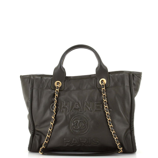 CHANELドーヴィル カーフスキン スモール