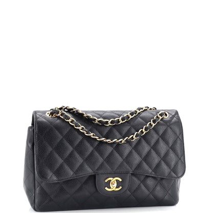 CHANELキャビアスキン ショルダーバッグ