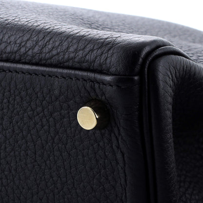 HERMES ケリーブラックゴールド 32