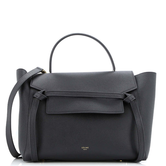Celine Belt Bag Textured Leather Mini