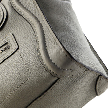 Celine Luggage Bag Grainy Leather Nano
