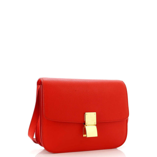Celine Classic Box Bag Grainy Leather Medium