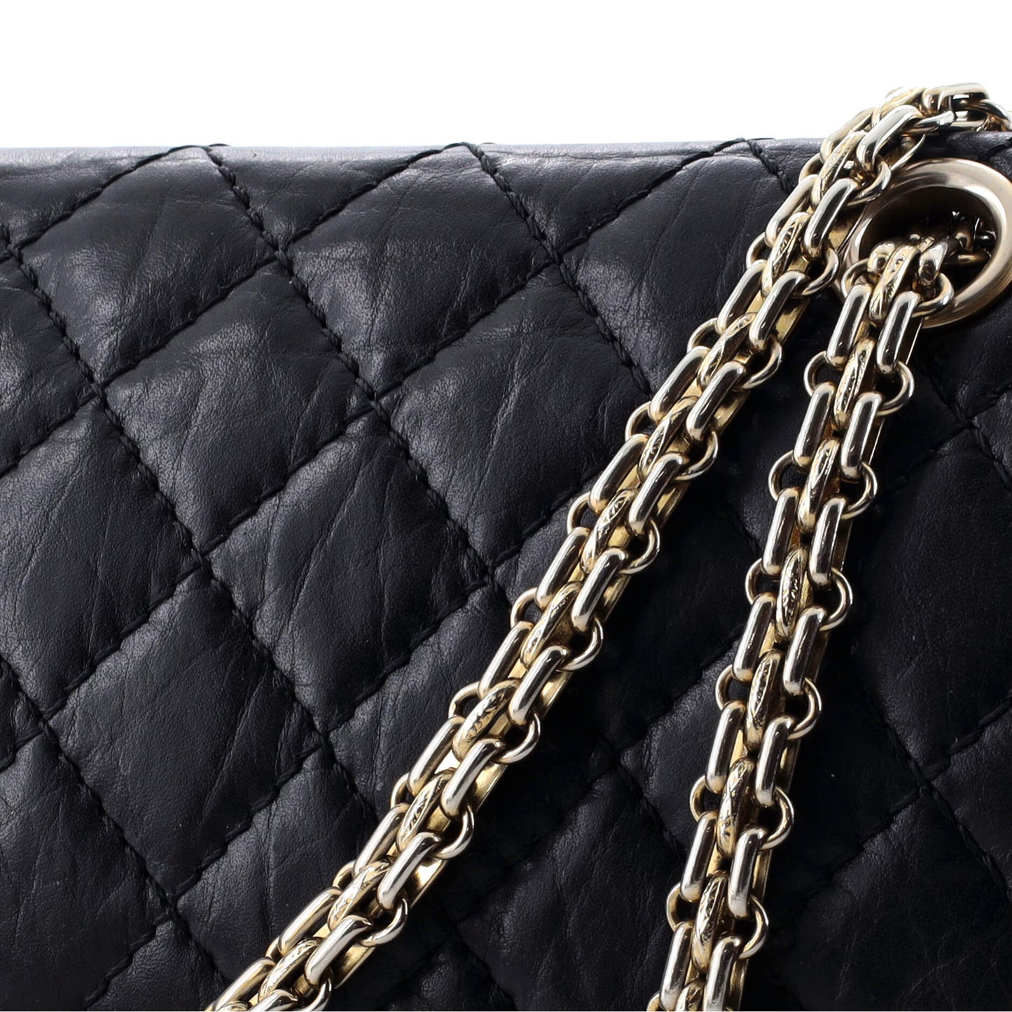 CHANEL 50周年記念 復刻版 2.55 エイジドカーフスキン