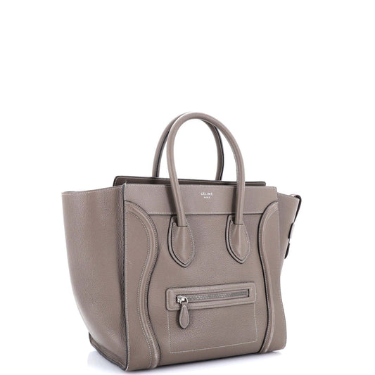 Celine Luggage Bag Grainy Leather Mini