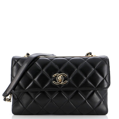 【未使用同様】CHANEL CCトレンディ ラムスキン