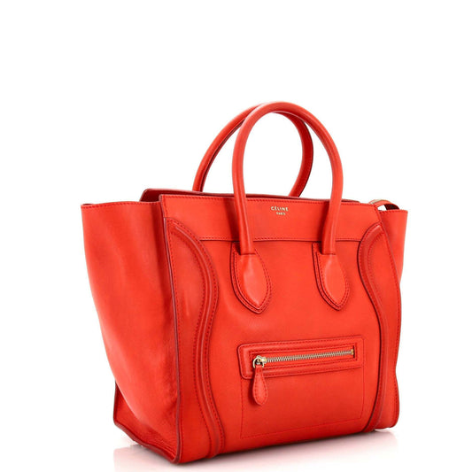 Celine Luggage Bag Smooth Leather Medium