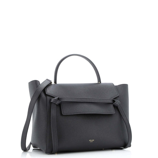 Celine Belt Bag Textured Leather Mini