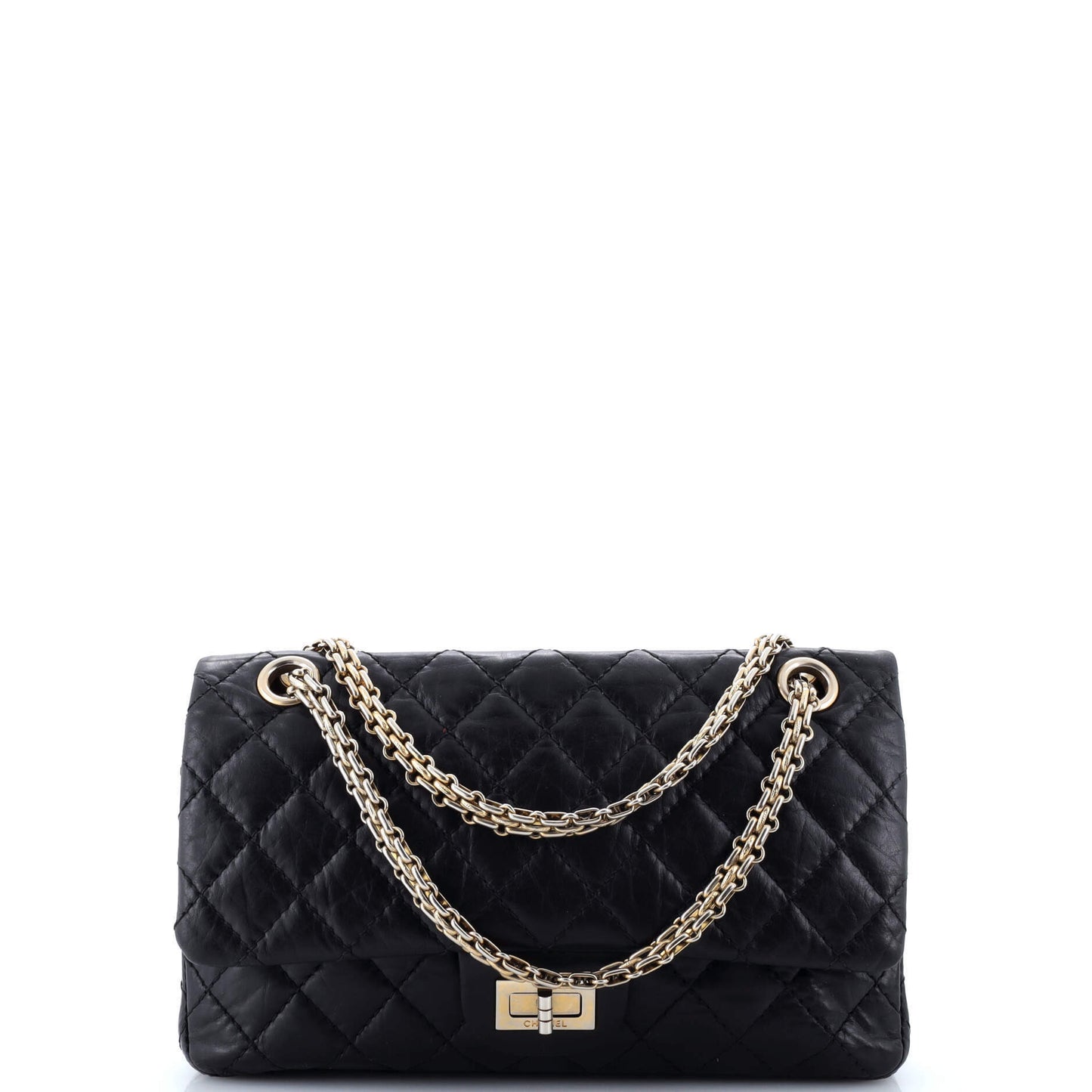 CHANEL 50周年記念 復刻版 2.55 エイジドカーフスキン
