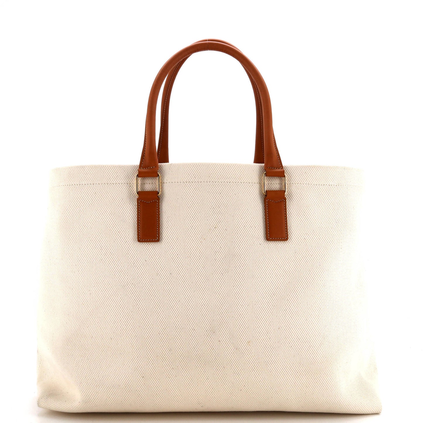 Celine Horizontal Cabas Tote Canvas with Leather None