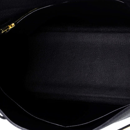 HERMES ケリーブラックゴールド 32