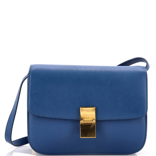 Celine Classic Box Bag Grainy Leather Medium