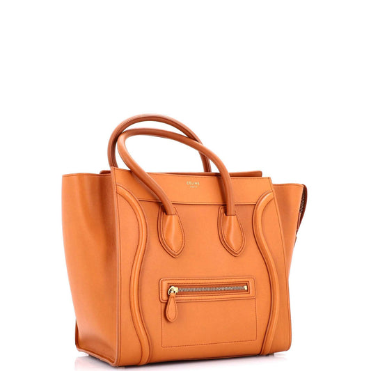 Celine Luggage Bag Smooth Leather Mini