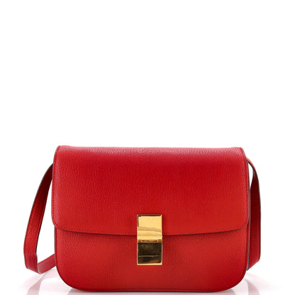 Celine Classic Box Bag Grainy Leather Medium