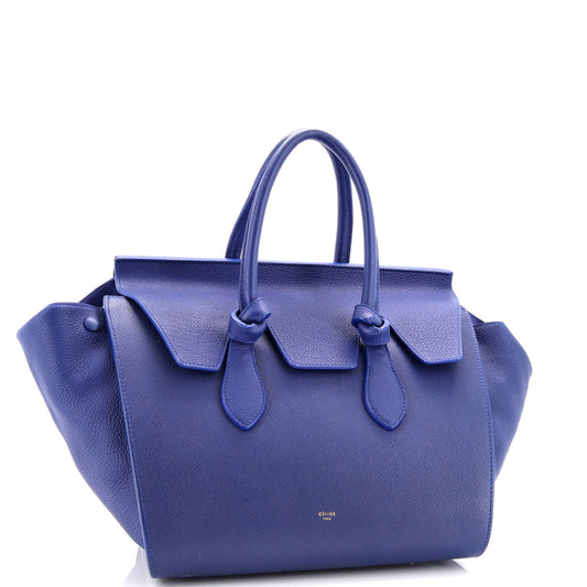 Celine Tie Knot Tote Grainy Leather Medium