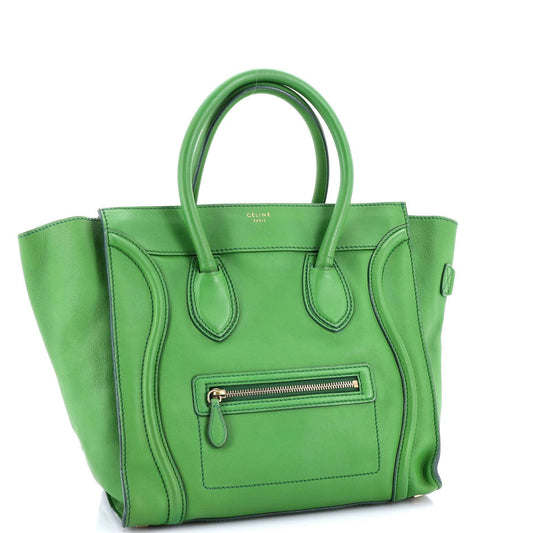 Celine Luggage Bag Smooth Leather Mini
