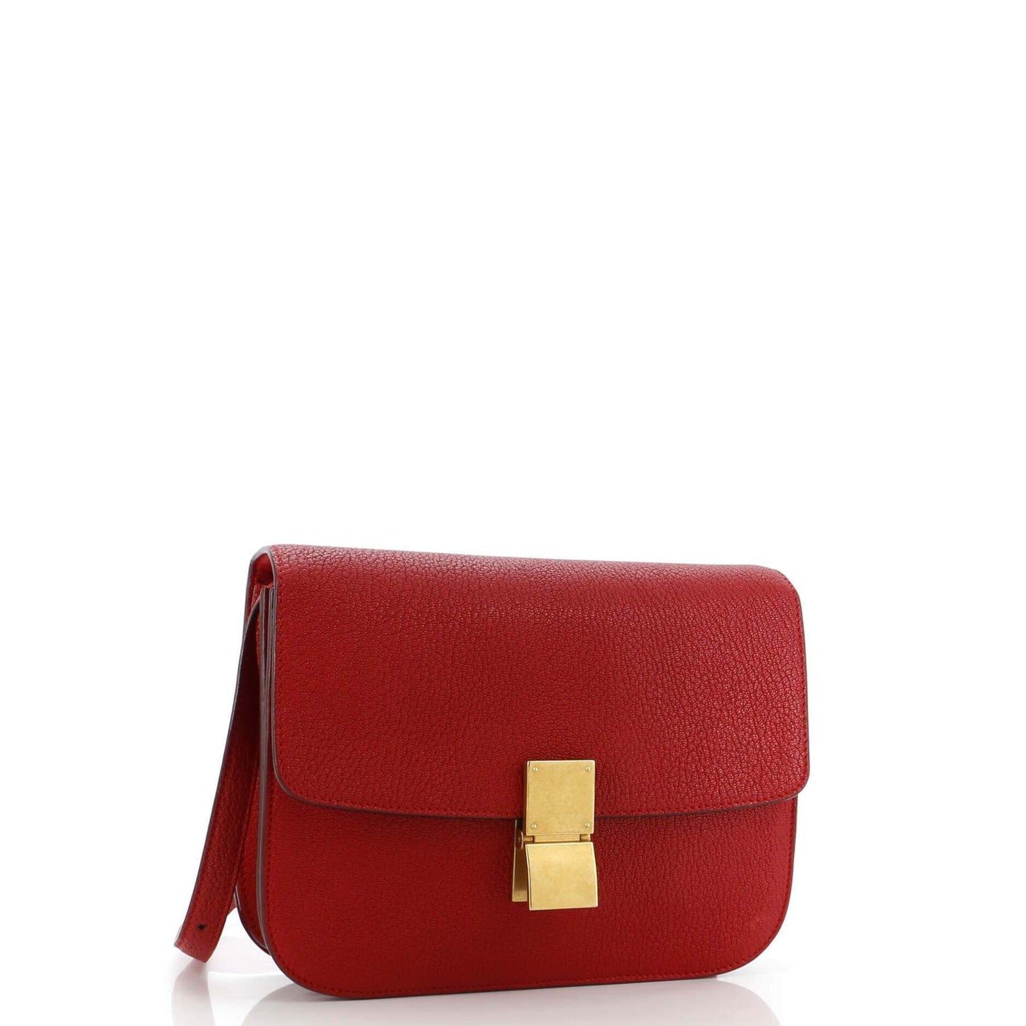 Celine Classic Box Bag Grainy Leather Medium