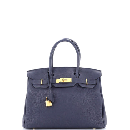 HERMESバーキン ブルー トゴ 30