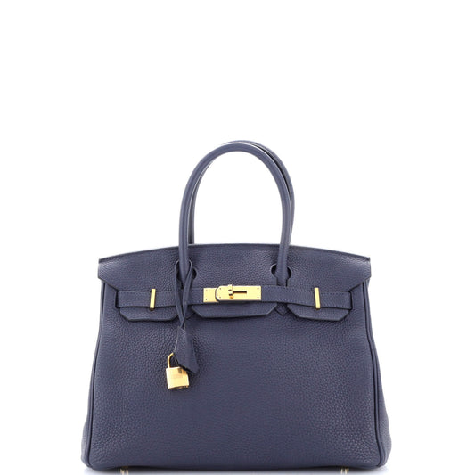 HERMESバーキン ブルー トゴ 30
