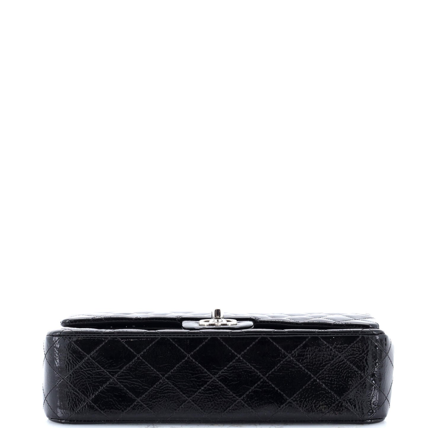 CHANELエナメル ショルダーバッグ
