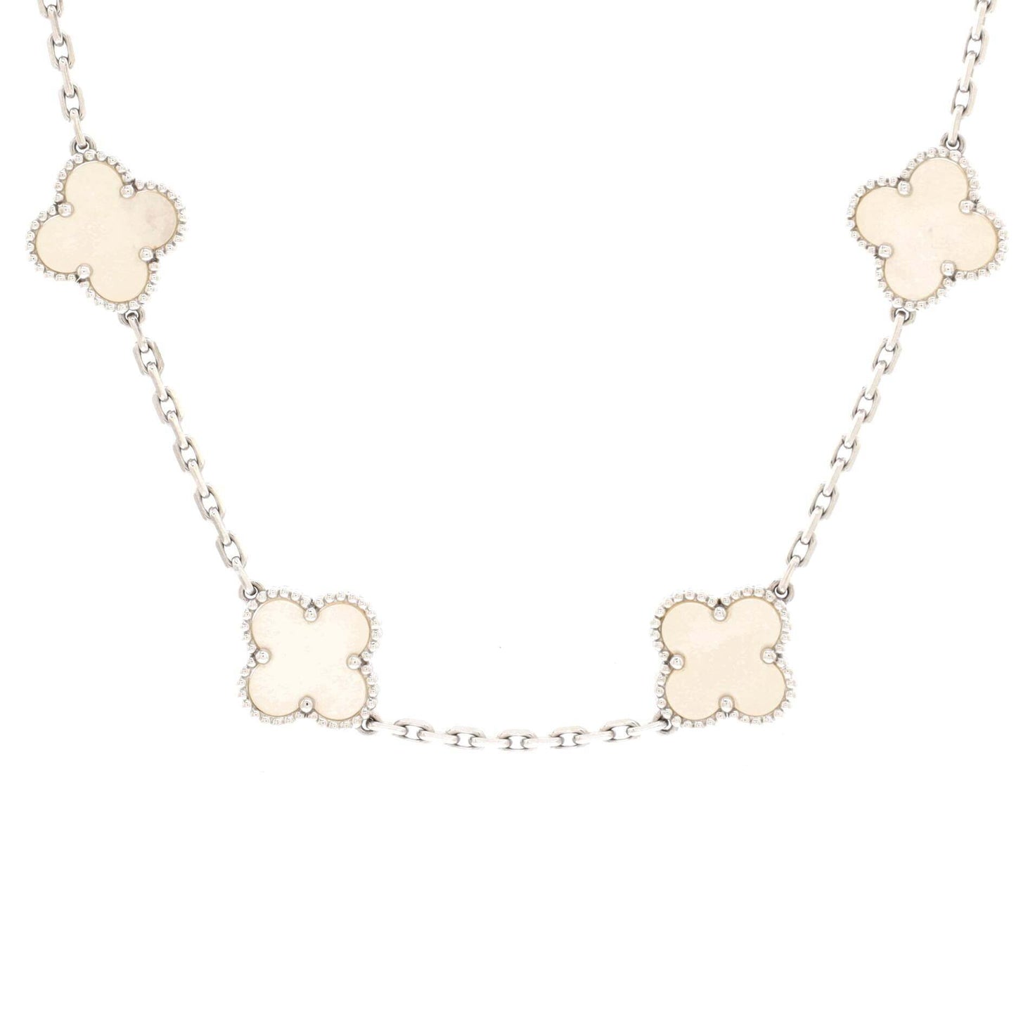 VAN CLEEF ヴィンテージ アルハンブラ 10 ネックレス