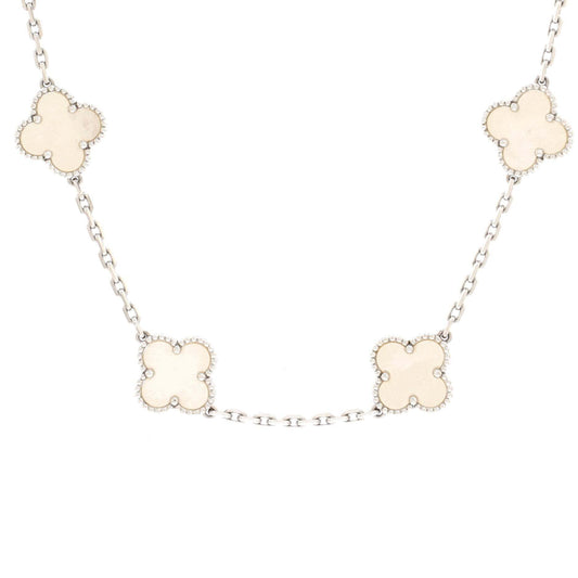 VAN CLEEF ヴィンテージ アルハンブラ 10 ネックレス