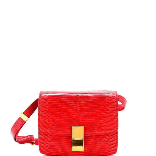 Celine Classic Box Bag Lizard Small